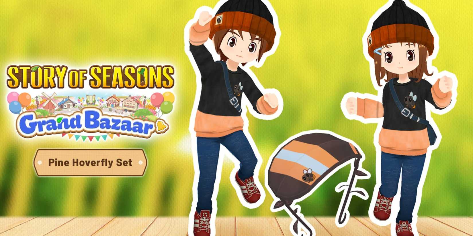pine hoverfly dlc content story of seasons grand bazaar