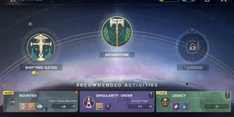Pinnacle Rewards and Activities in Destiny Rising
