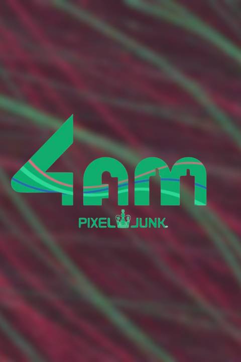 PixelJunk 4am video game cover art tag