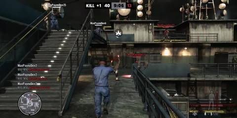 Playing a match online in Max Payne 3