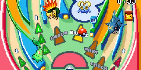 Playing a table in Pokemon Pinball Ruby & Sapphire