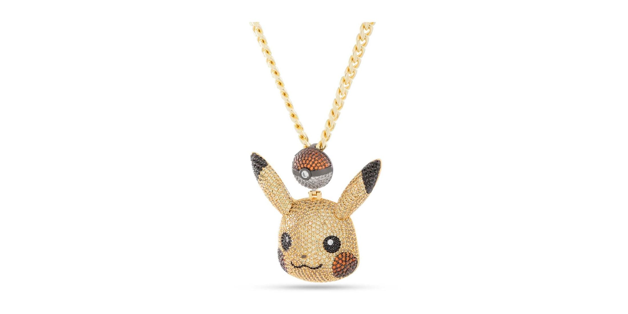 送税込【KING ICE x POKEMON】EEVEE NECKLACE ポケモン♪国内発 Eevee Necklace | Pokémon Jewelry | King Ice