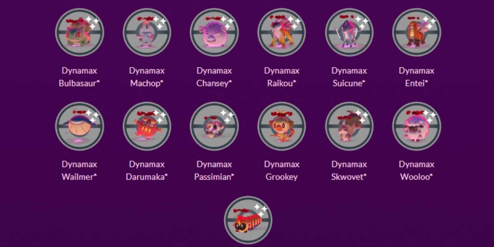 Pokemon Dark Skies Dynamax Battle Schedule August 20 to 21
