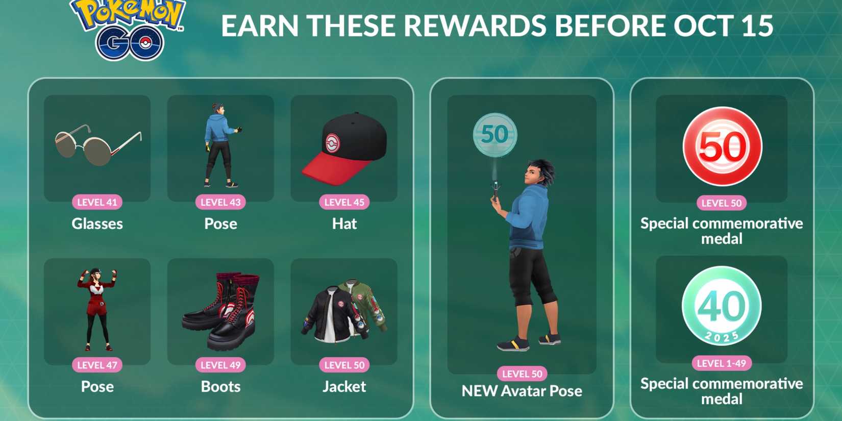 Pokemon GO Challenge XP Event Rewards