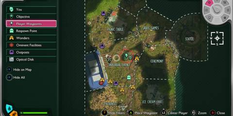 Praying Mantis Nymph map location in Grounded 2