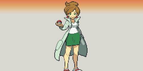 Professor Juniper in Pokemon Black 2