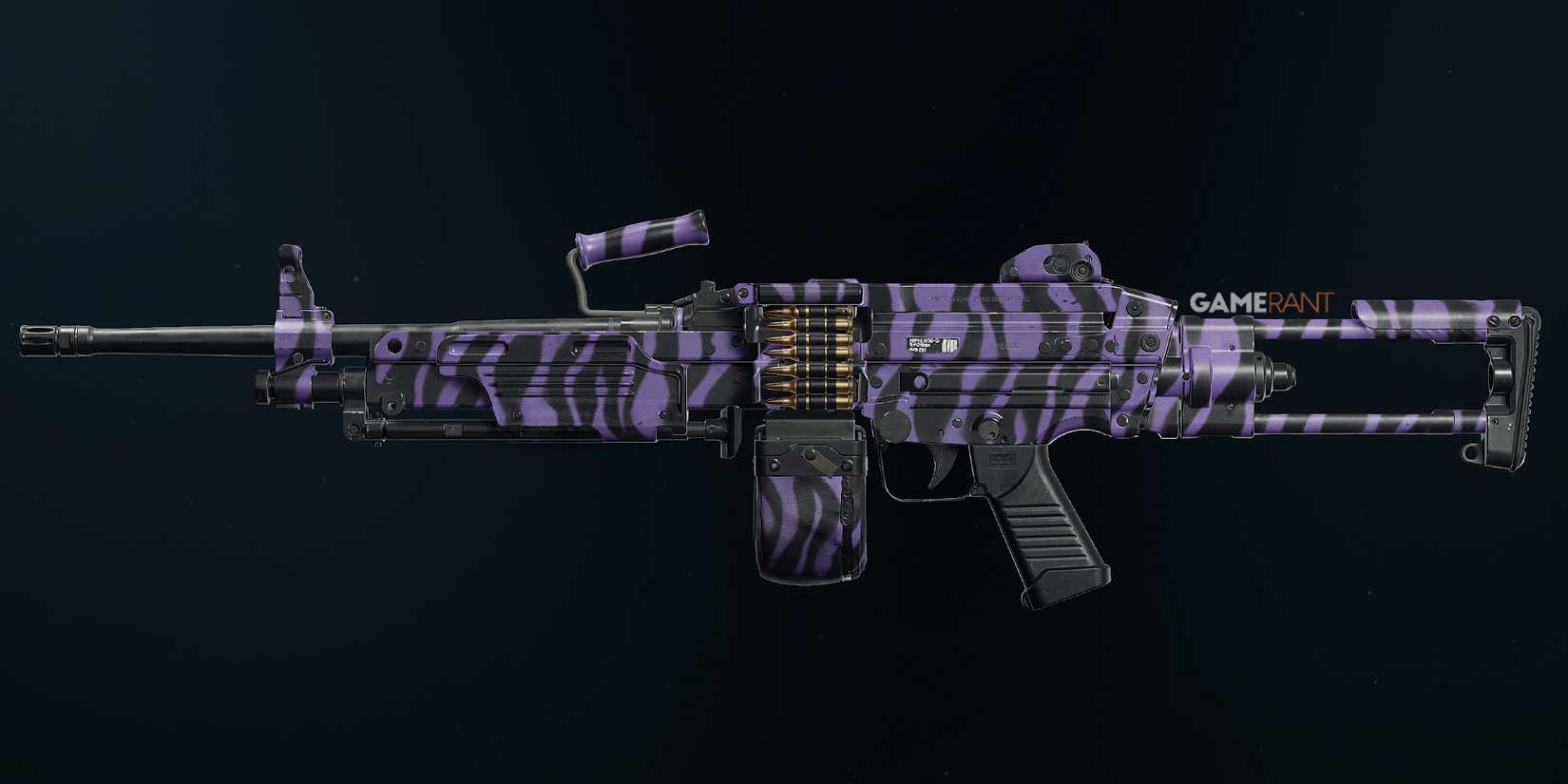 Purple Tiger Camo for the PML 5.56 in Black Ops 6