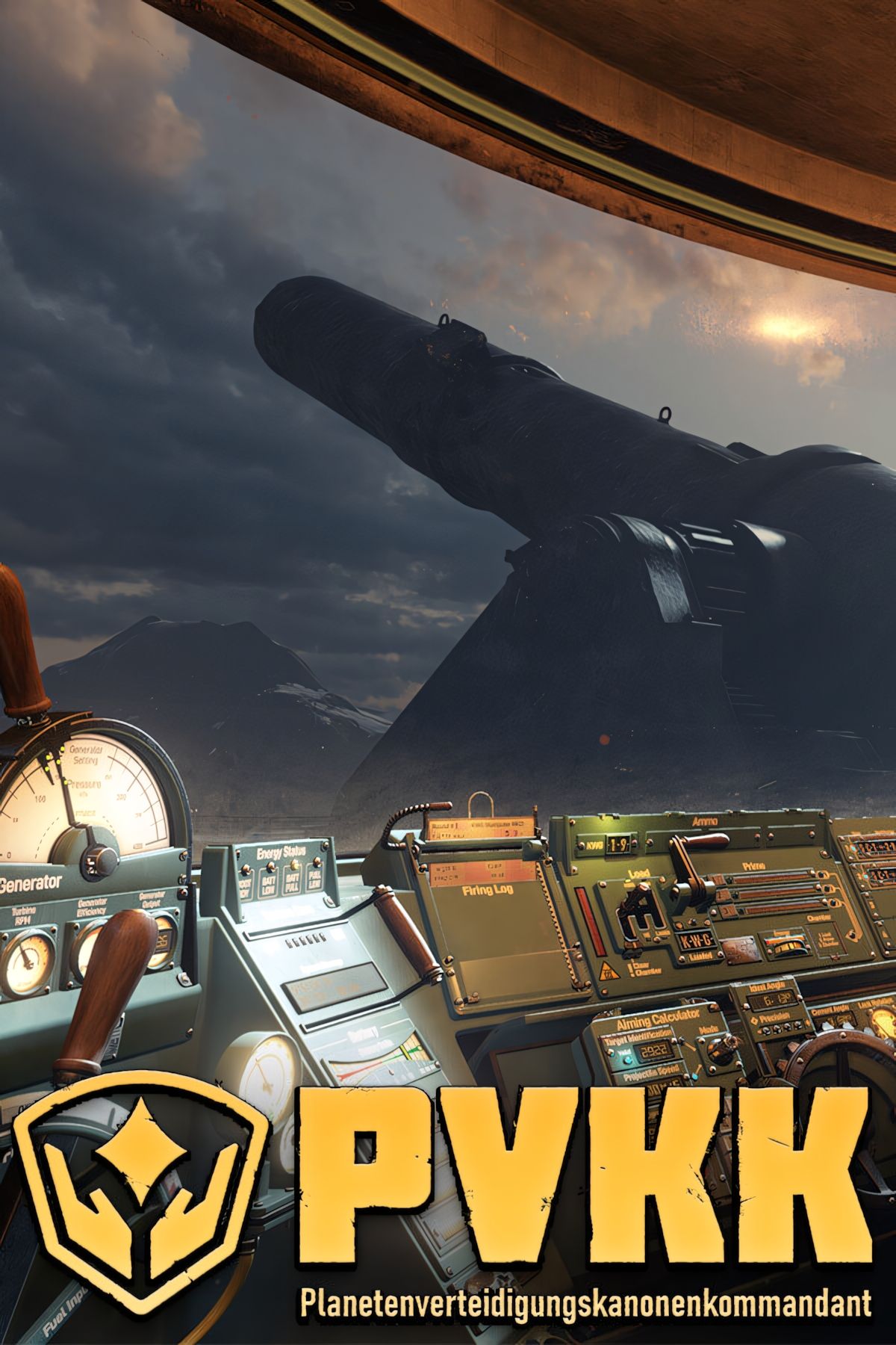 PVKK Planetenverteidigungskanonenkommandant Tag Page Cover Art