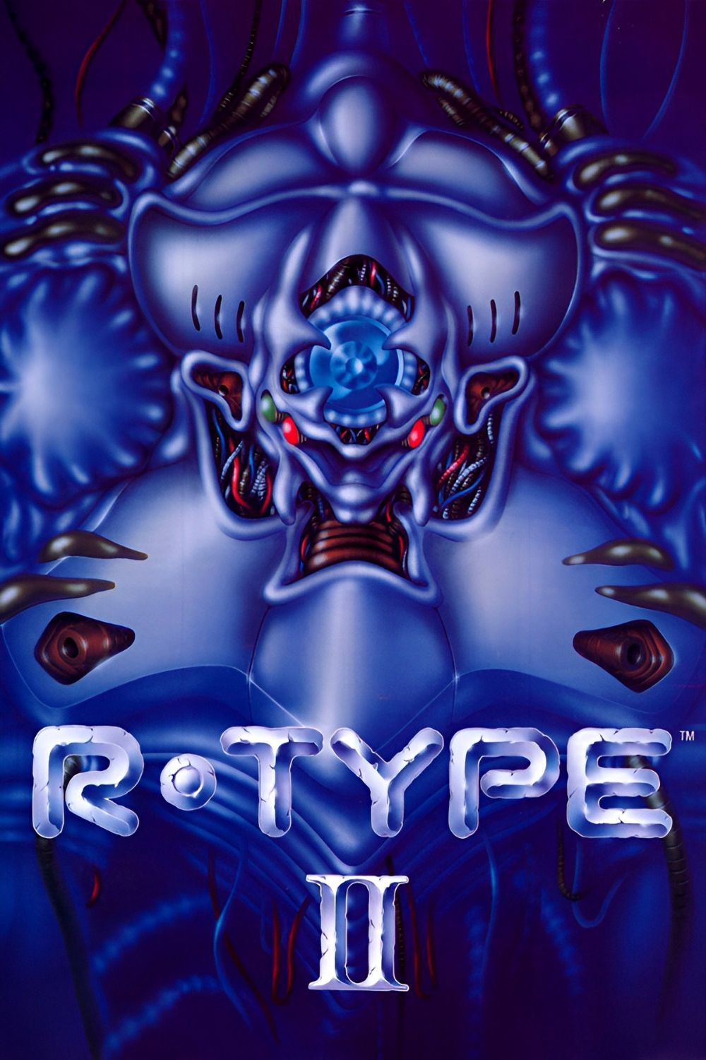 R-Type II video game cover art tag