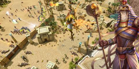Ra unleashes his army - Age of Mythology Retold