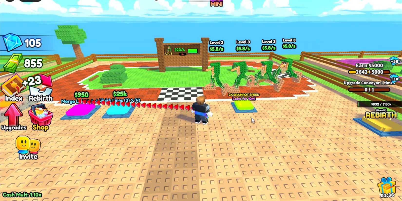 Race A Brainrot player