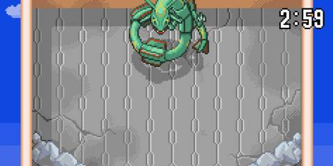 Rayquaza in Pokemon Pinball Ruby & Sapphire