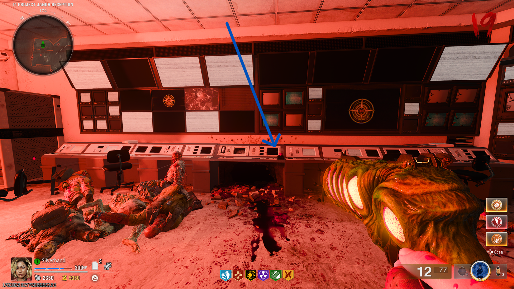 red button for panos