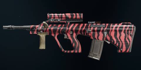 Red Tiger Camo for the ABR A1 in Black Ops 6