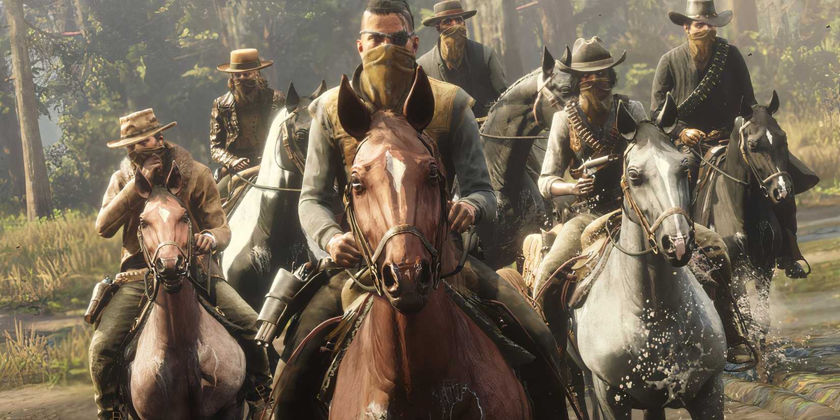 Riding horses in Red Dead Online