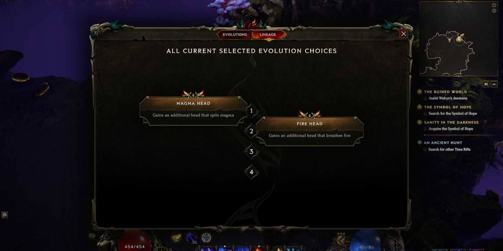 Rift Beast Last Epoch evolution traits lineage