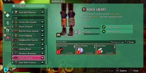 Roach Greaves in Grounded 2