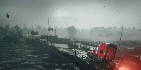 road kings driving through storm