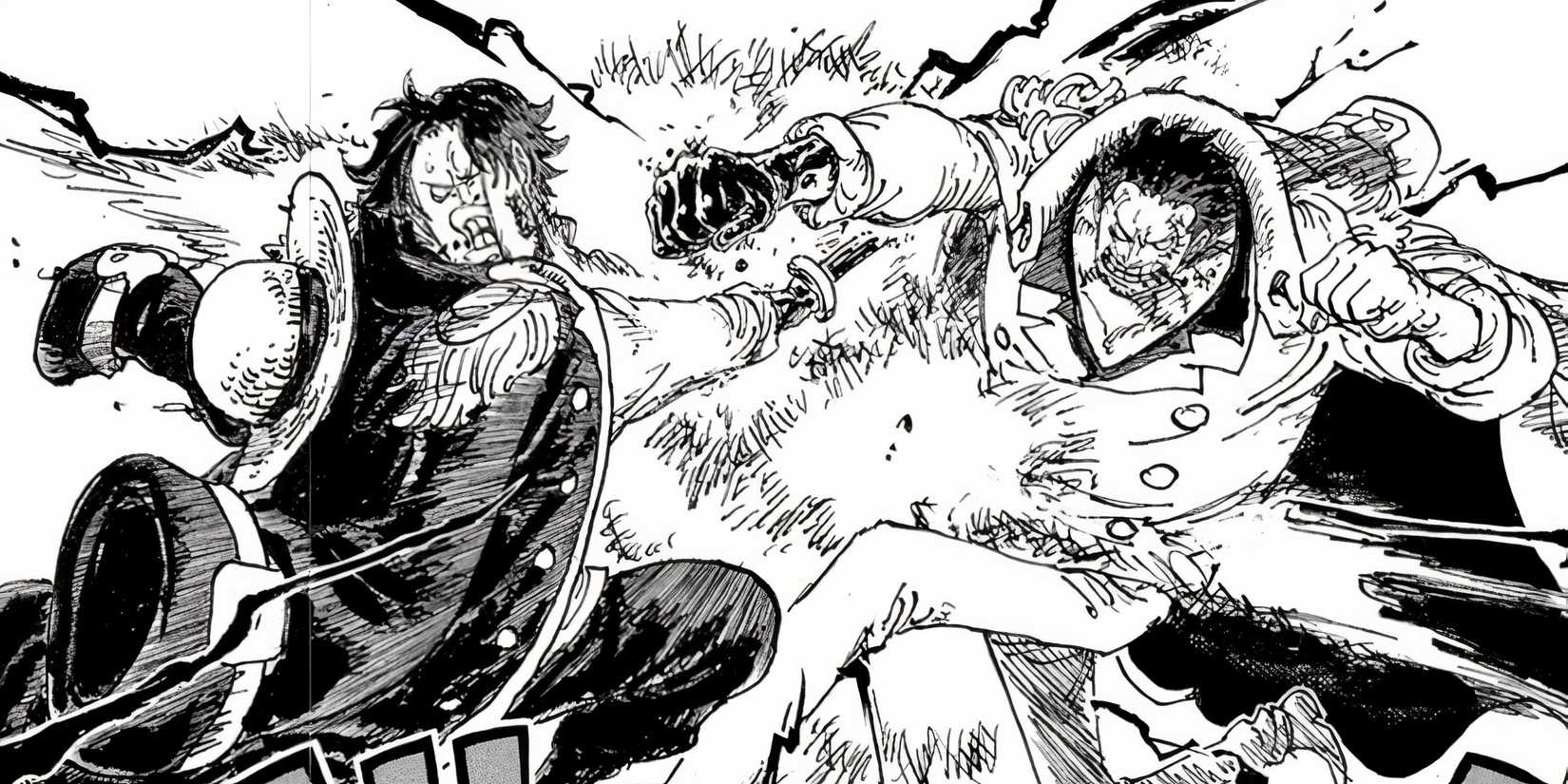 roger vs garp one piece chapter 1157 leaks