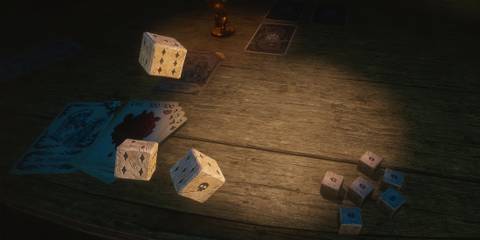 Rolling dice in Hand Of Fate 2