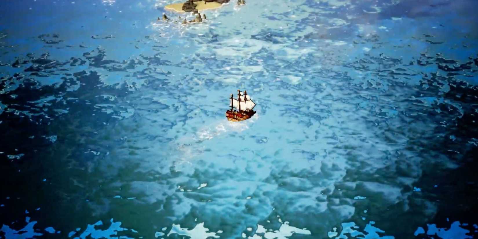 Sailing in Octopath Traveler 0