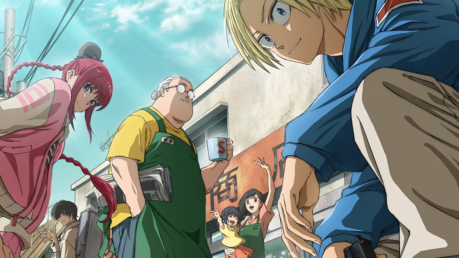 sakamoto days anime characters ages heights birthdays