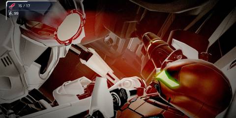 Samus gets caught by an E.M.M.I. - Metroid Dread