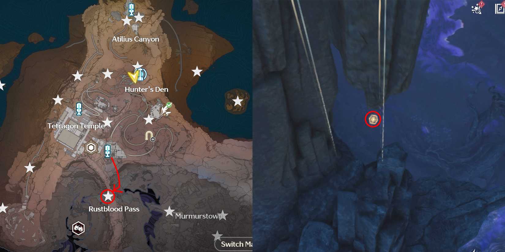 sanguis plateaus sonance casket location 17 in wuthering waves