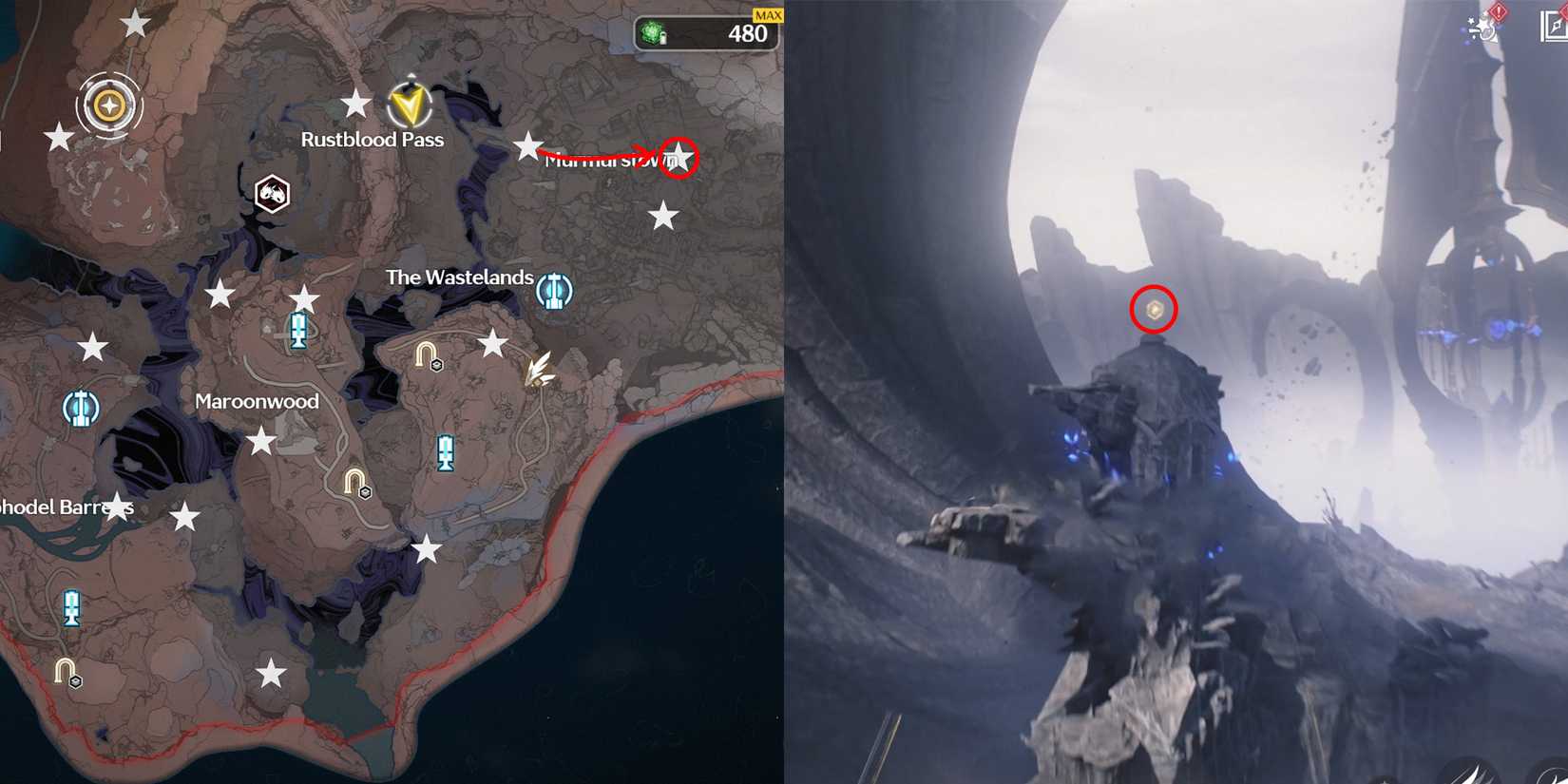 sanguis plateaus sonance casket location 19 in wuthering waves