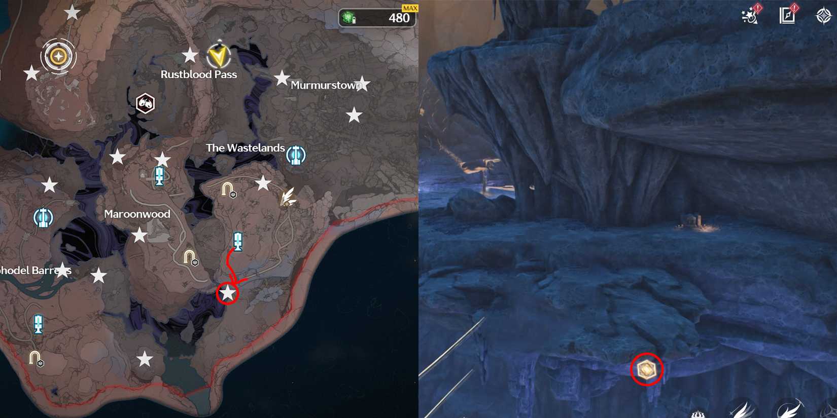 sanguis plateaus sonance casket location 22 in wuthering waves