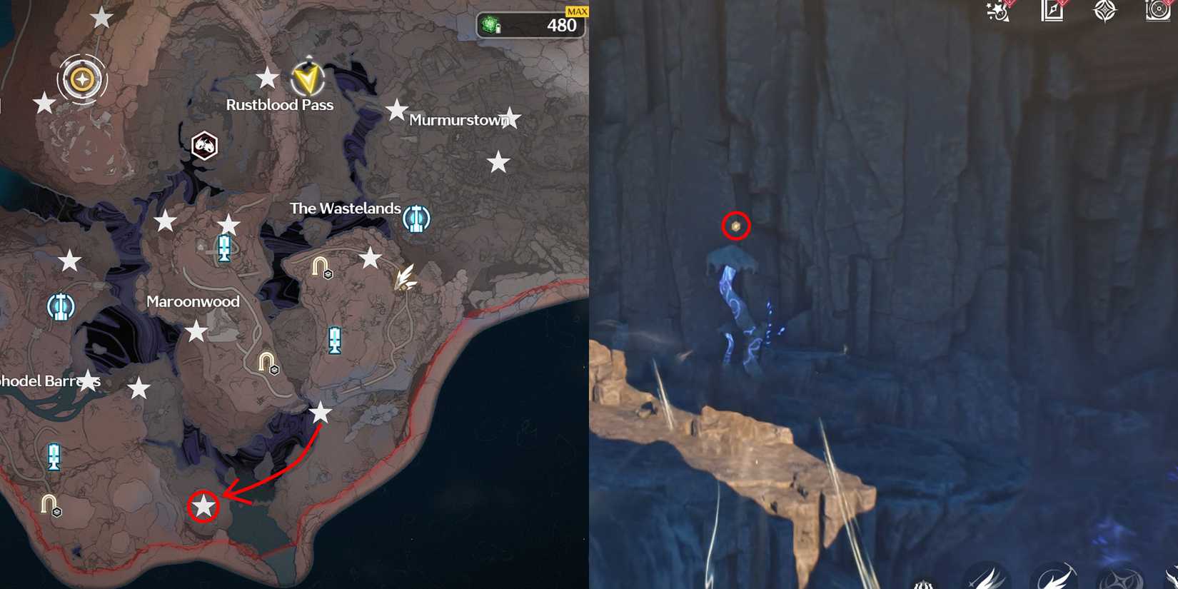 sanguis plateaus sonance casket location 23 in wuthering waves