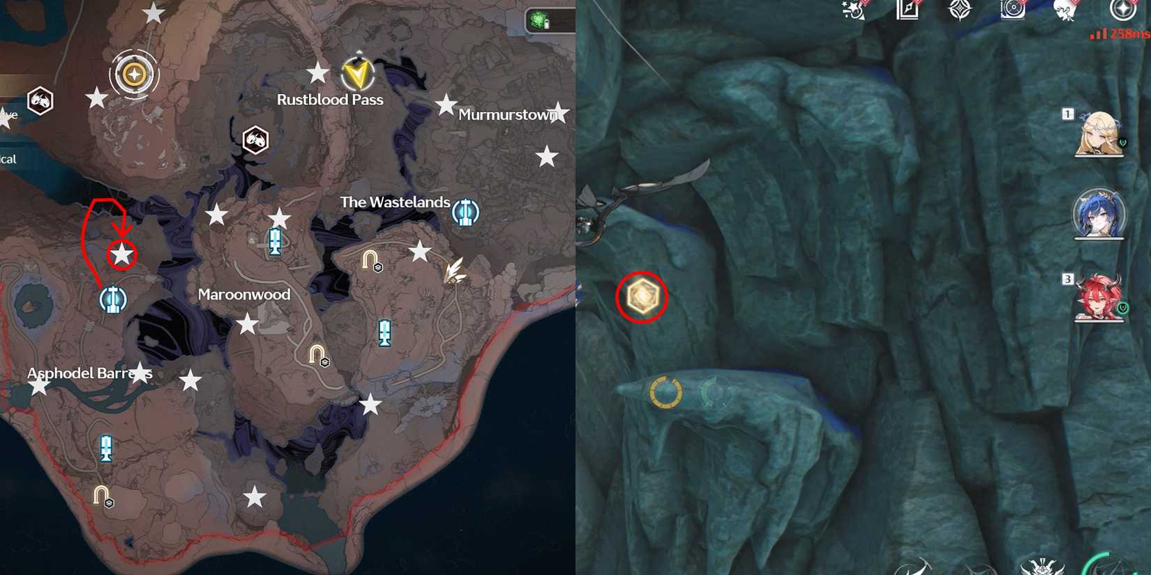 sanguis plateaus sonance casket location 27 in wuthering waves