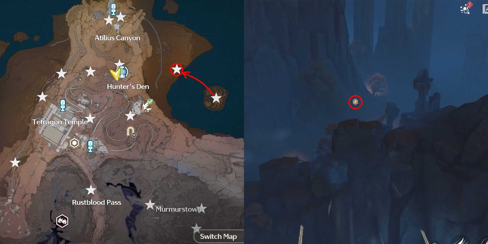 sanguis plateaus sonance casket location 9 in wuthering waves