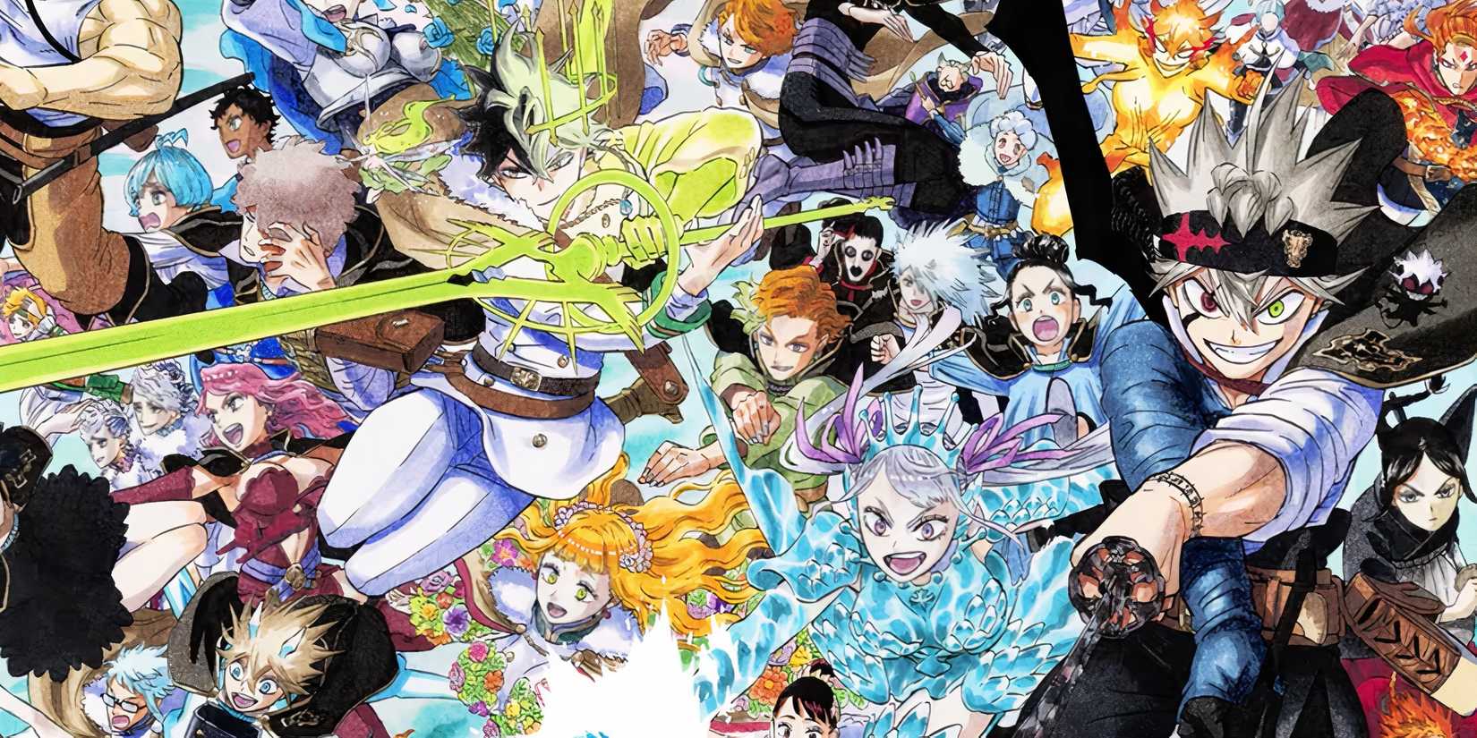 Black Clover 10th year anniversary artwork