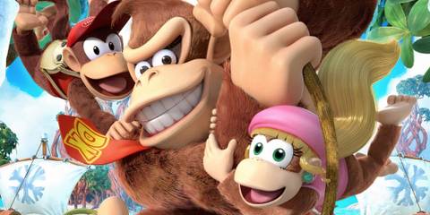 DK, Diddy and Dixie swinging