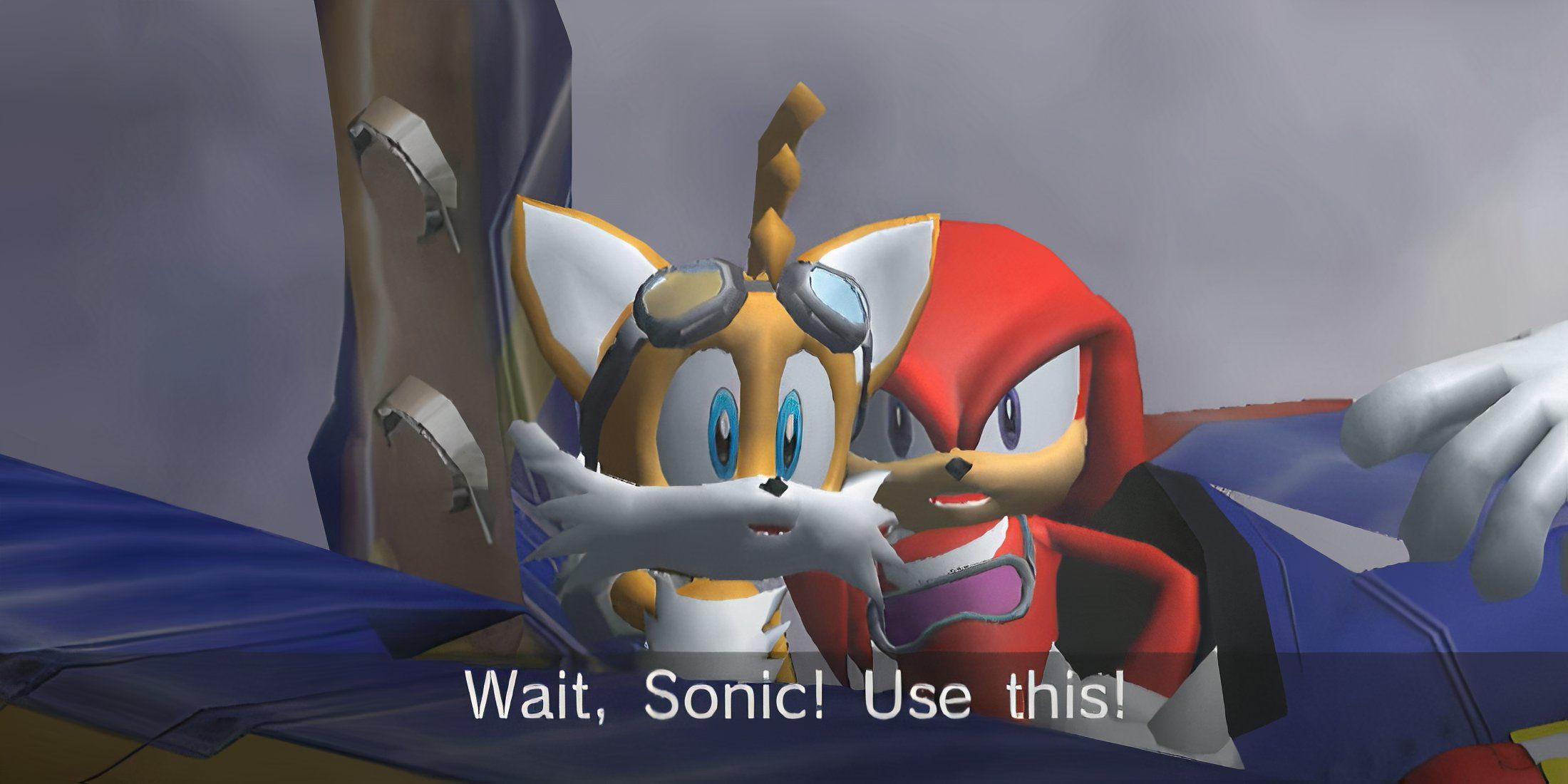 Tails and Knuckles in a ship