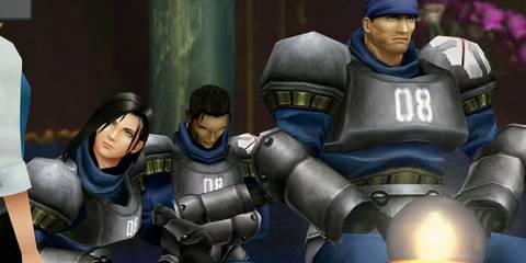 Laguna, Krios and Ward sitting down