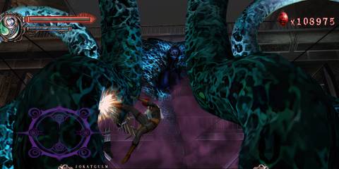 Red haired woman attacking Jokatgulm in the air