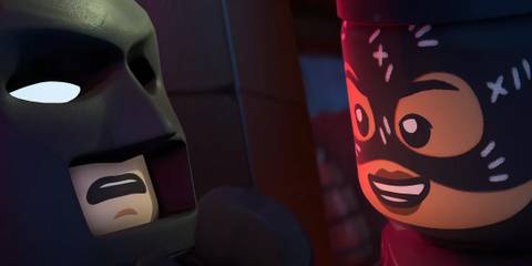 Catwoman speaking to Batman