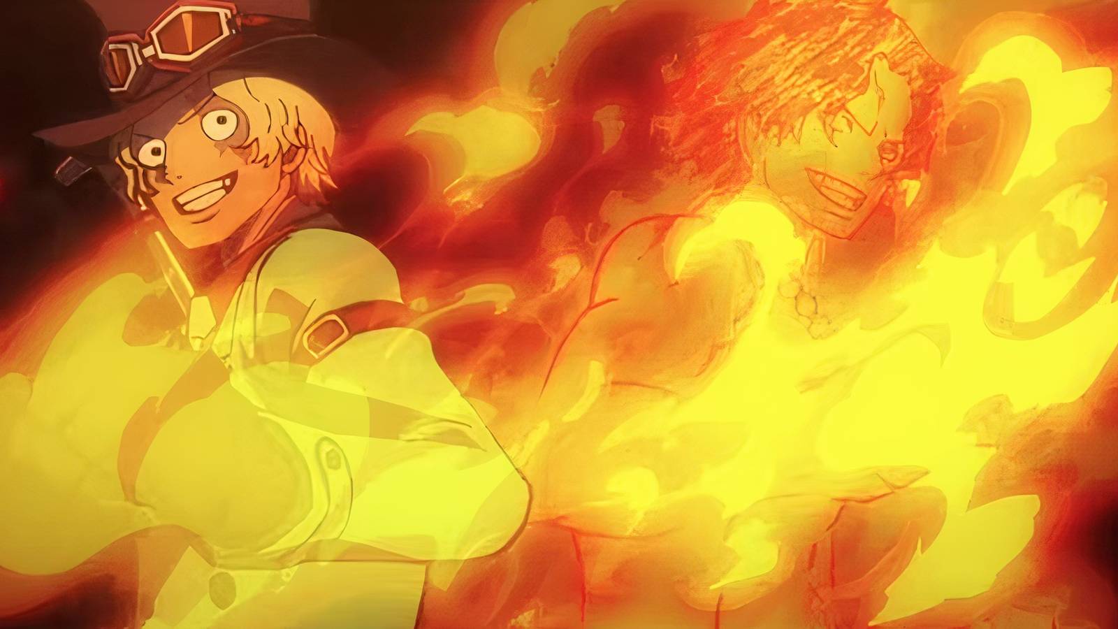 Sabo and Ace Flame Flame fruit