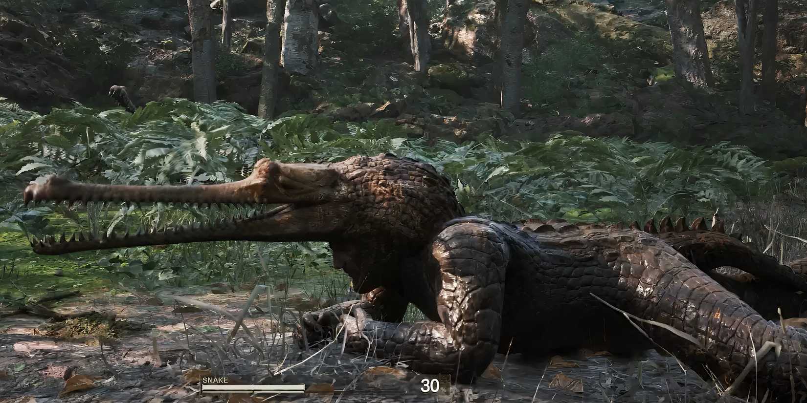 Big Boss in aligator suits