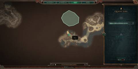 The Large Serpent Coin Location on the Map 