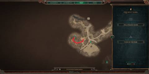 The Path from the Village to Fiend's Hollow 