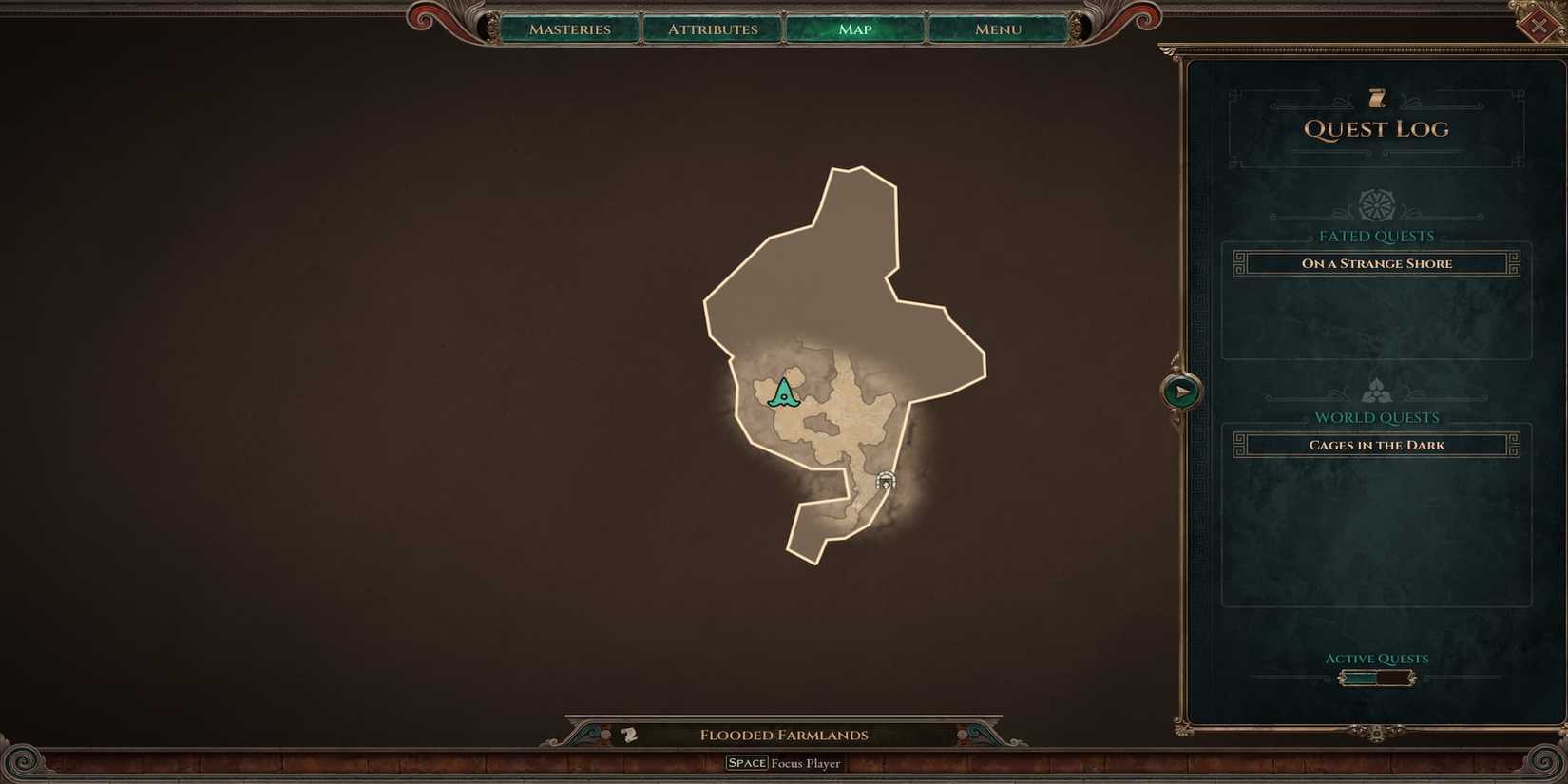 The Location of the First Set of Prisoners on the Map 