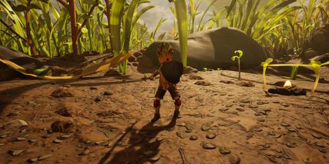 The Player Raising their Shield to Perfect Block 