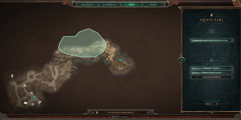 The Location of the Caduceus on the Map 