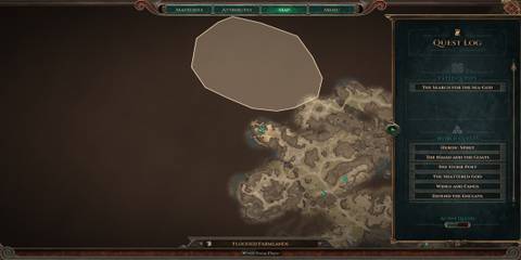 The Betrothed Couple's Location on the Map 