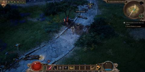 The Player Using the Vanish Skill 