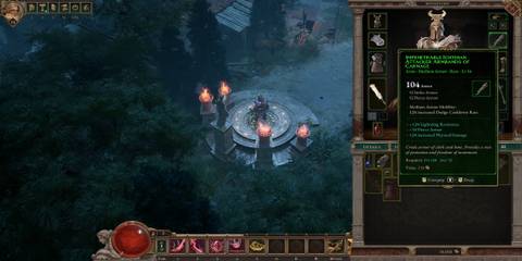 A Medium Arms Piece Equipped