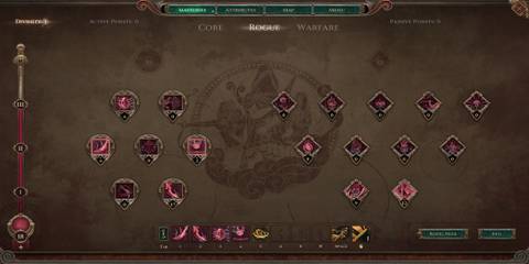 The Rogue Skill Tree 